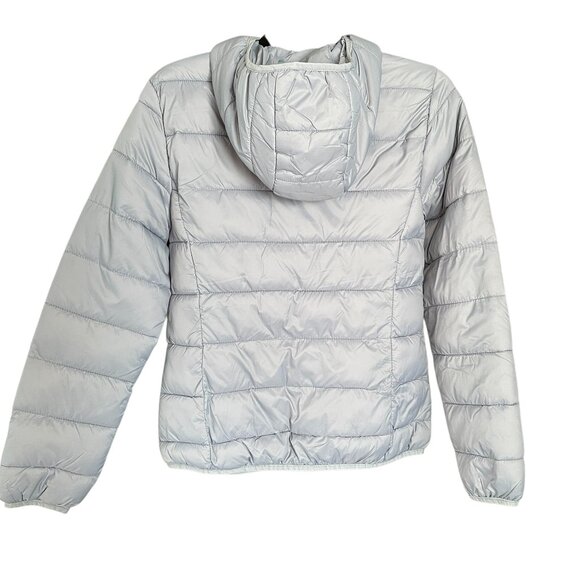 NWT B. Young Puffer/Quilted Jacket with Hood and Zip and Puffy - Picture 2 of 6